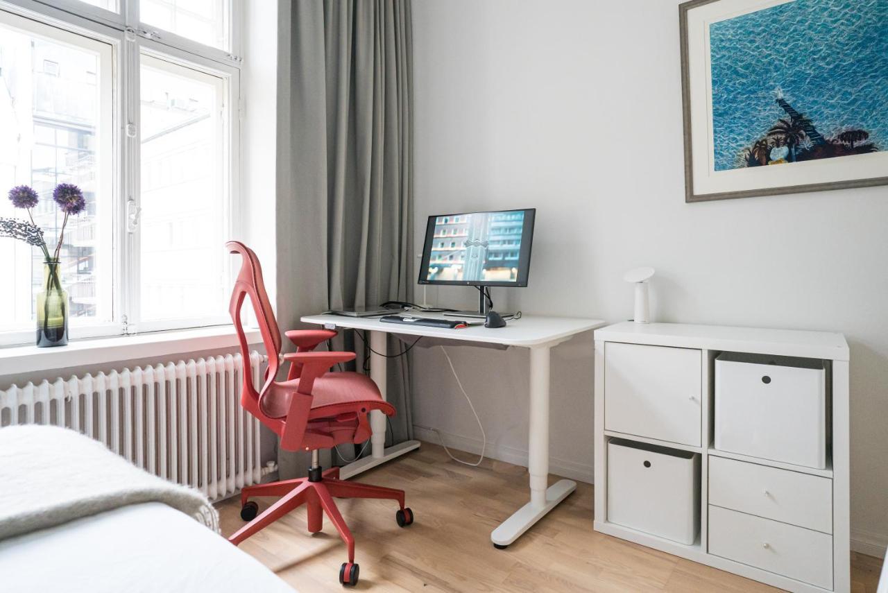 Luxury Design Gem In City Center With Sauna And Workspace 赫尔辛基 外观 照片